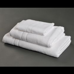 HOTEL 2S Frottee Handtücher weiß, Hotelqualität, 100% Baumwolle, 450 g/m2
