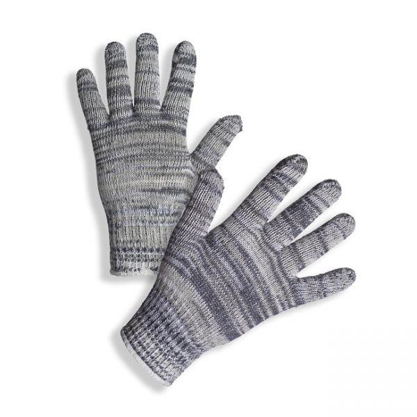 PD-97 Pletené bezešvé rukavice ze směsi nylon / bavlna.