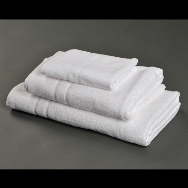 HOTEL 2S Bílé froté pro hotely, nízká smyčka, 100% bavlna, 450 g/m2